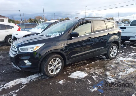 2018 Ford Escape Se из США, поврежденный, VIN 1FMCU9GD4JUC00612